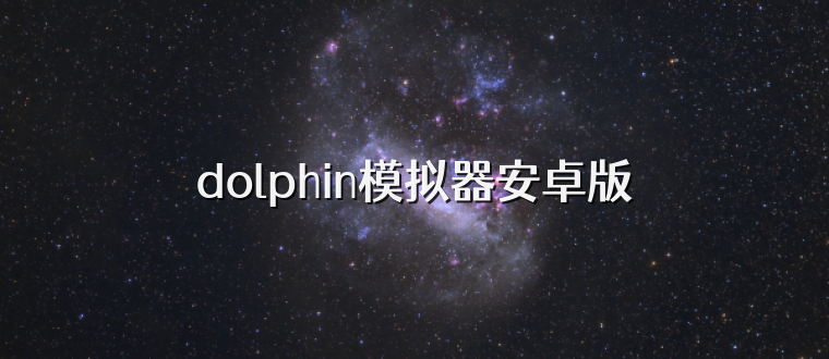 dolphin模拟器安卓版