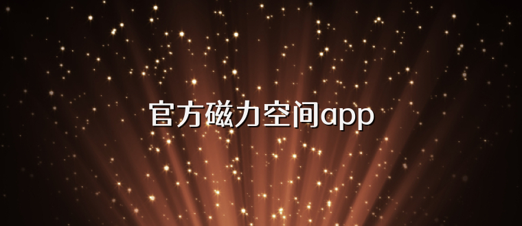 官方磁力空间app