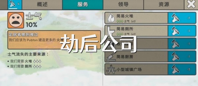 劫后公司