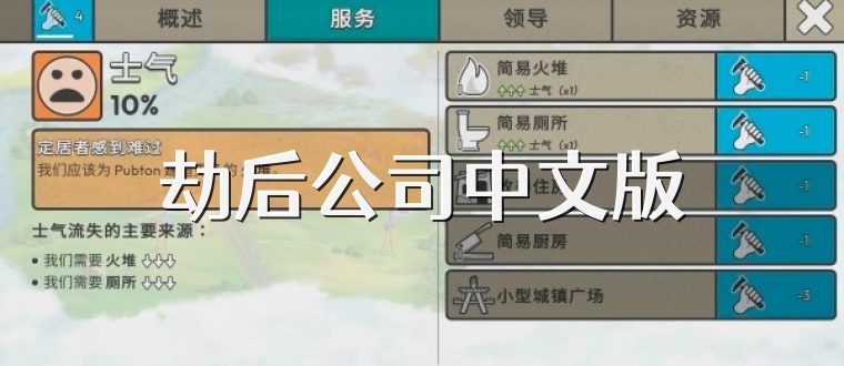 劫后公司中文版