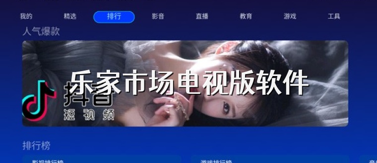 乐家市场电视版软件