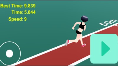 女高中生100米短跑截图