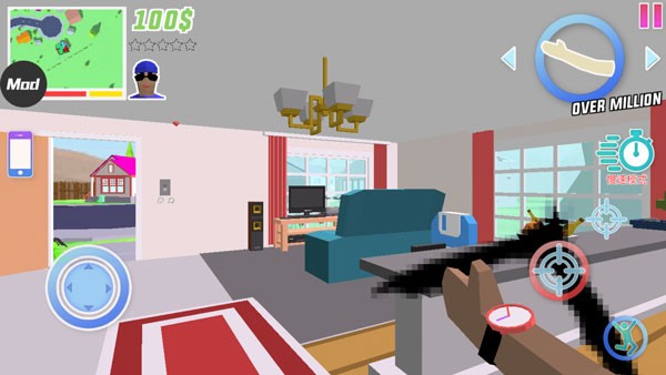 沙盒模拟器盗贼战争内置MOD菜单版 1