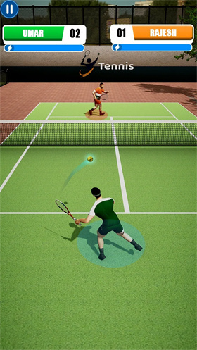 网球竞技场游戏 1