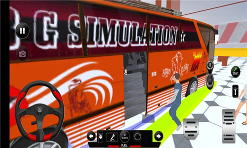 城市大巴车司机模拟截图