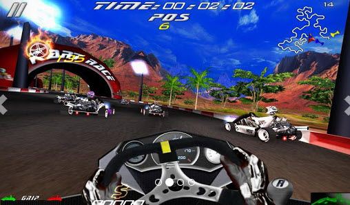 3D摩托车赛截图