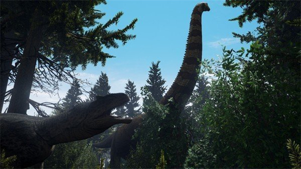 theisle恐龙岛主播玩的恐龙岛游戏截图