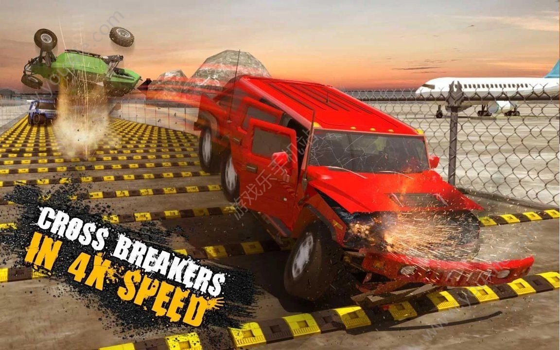 减速带汽车碰撞测试游戏截图